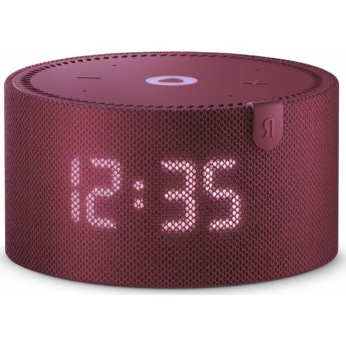 Умная колонка Яндекс Станция Мини с Алисой с часами красная YNDX-00020R 13600₽