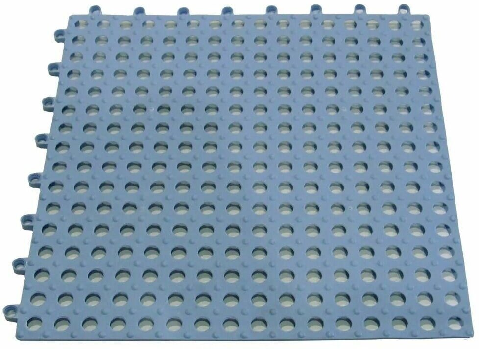 Модульное противоскользящее покрытие для влажных зон (PVC floor mats) 300х300мм 10шт. - фотография № 2