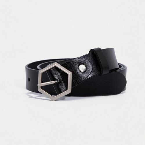 фото Ремень сима-ленд, размер 105, черный сима-лэнд