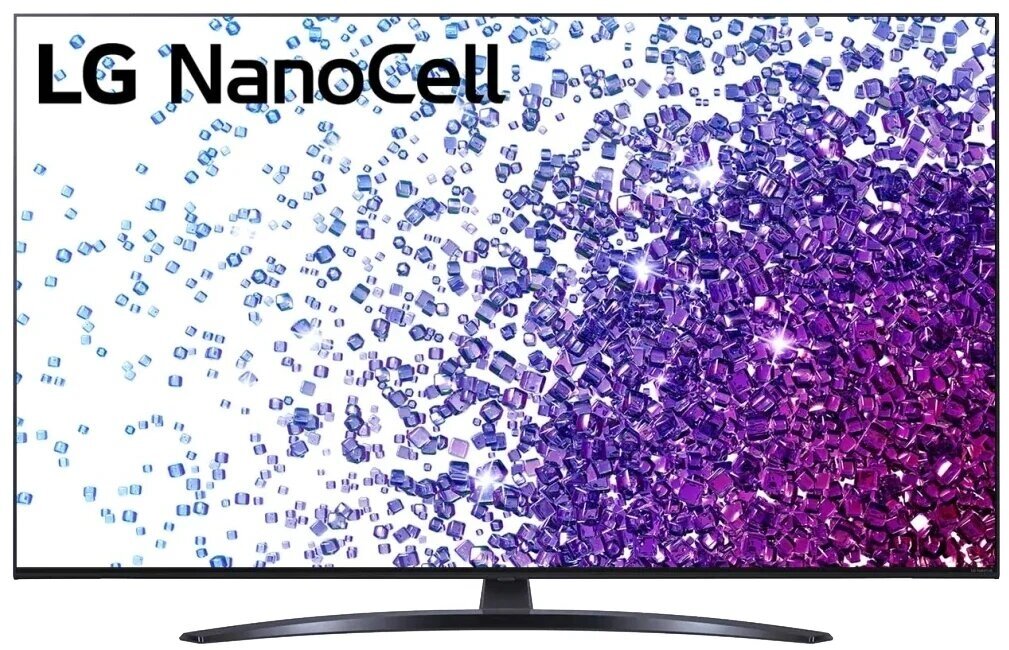 55" Телевизор LG 55NANO766PA 2021 NanoCell, HDR, серый