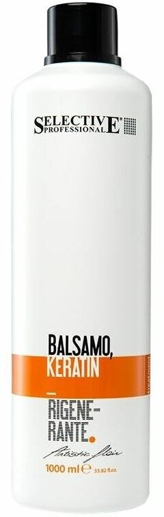 Бальзам Selective Professional Balsamo Keratin Rigenerante, 1000 мл