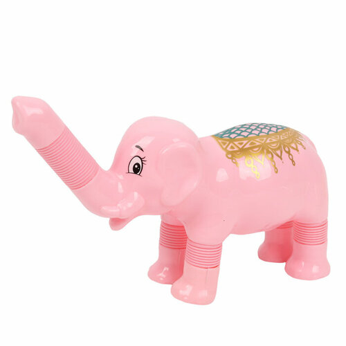 Игрушка антистресс Pop Tube Слон интерактивная тянущаяся трубка для мальчиков и девочек