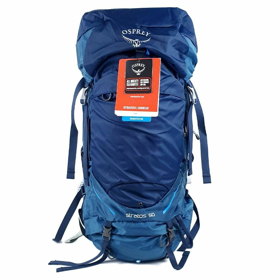 фото Туристический рюкзак Osprey Stratos 50L Eclipse Blue размер М