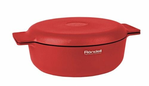 Сотейник с крышкой Rondell Red Edition 24 см, 3.2 л