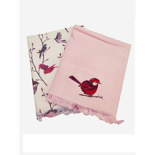 Набор кухонных вафельных полотенец 2 шт 50х70 см Vingi Ricami 2660₽