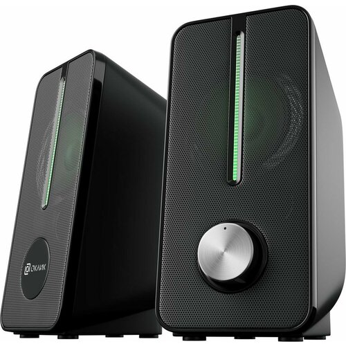 Колонки Оклик OK-120 20 черный 8Вт 155200₽
