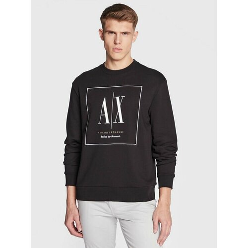 Свитшот Armani Exchange, размер XL [INT], черный