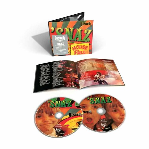 Nazareth - Snaz (2CD) 2022 Digipack Аудио диск nazareth snaz coloured green orange vinyl 2lp пакеты внешние 5 мягкие 10 шт набор