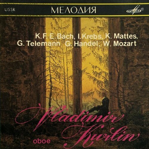 Компакт-диск Warner Vladimir Kurlin – Bach, Krebs, Matthes, Telemann, Mozart