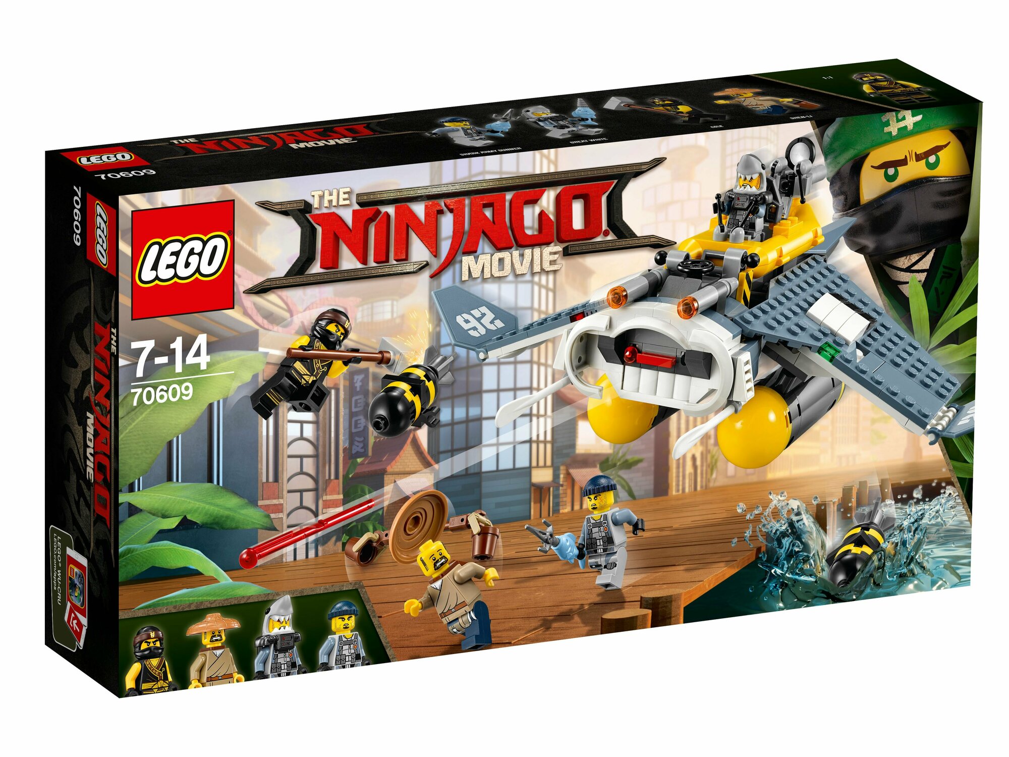 Конструктор LEGO Ninjago 70609 Manta Ray Bomber