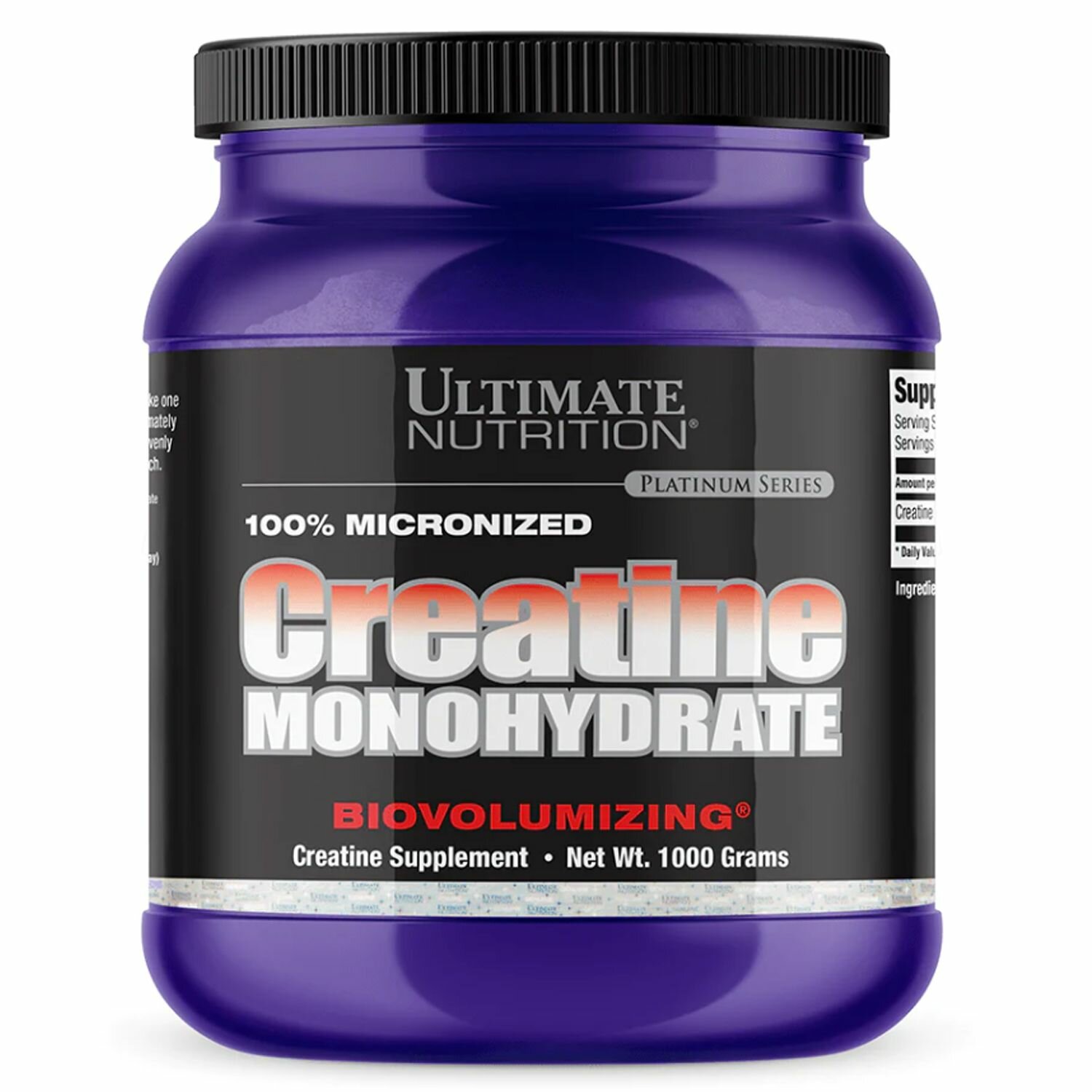 Креатин Моногидрат Ultimate Nutrition 100% Micronized Creatine Monohydrate 1000 гр.