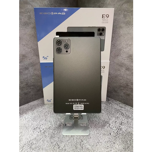 Планшет EGOpad E9, 8 ГБ/256 ГБ, Android 12, серый