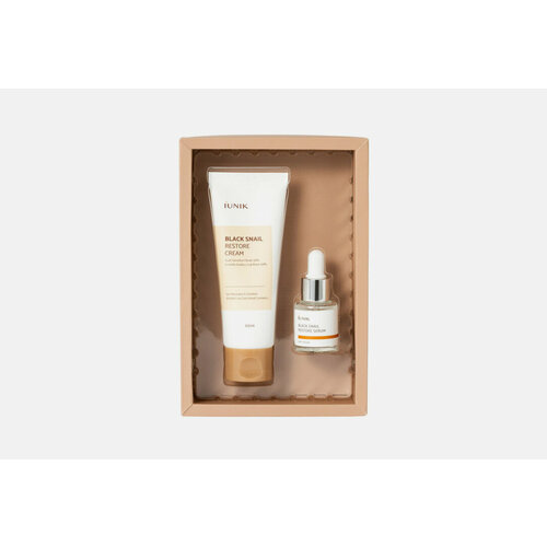 Набор iUNIK BLACK SNAIL Edition Skin Care Set / iunik propolis edition skin care set cream