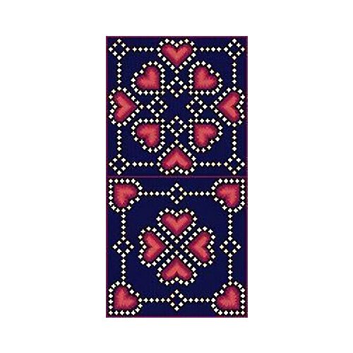 Схема Love Biscornu 1 Ch_H112-03C koopman xmas dog scarf 35 x 22 x 2 5 cm