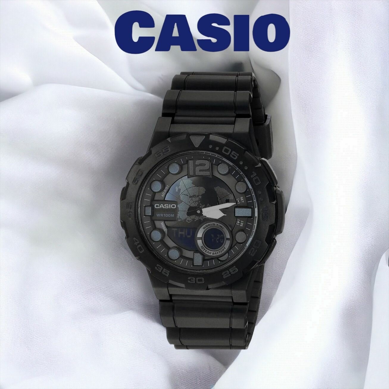 Наручные часы CASIO AEQ-100W-1B