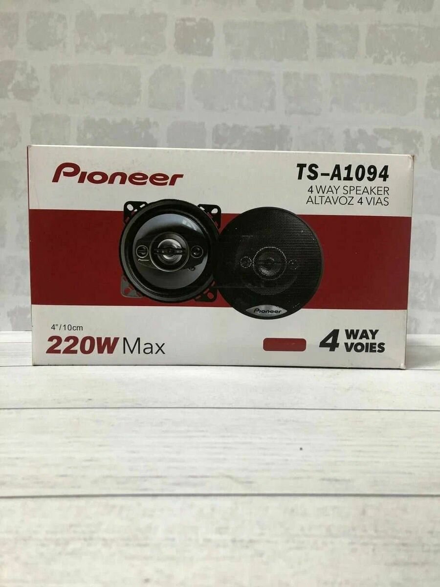 Автомобильные колонки Pioneer TS-A1094 4