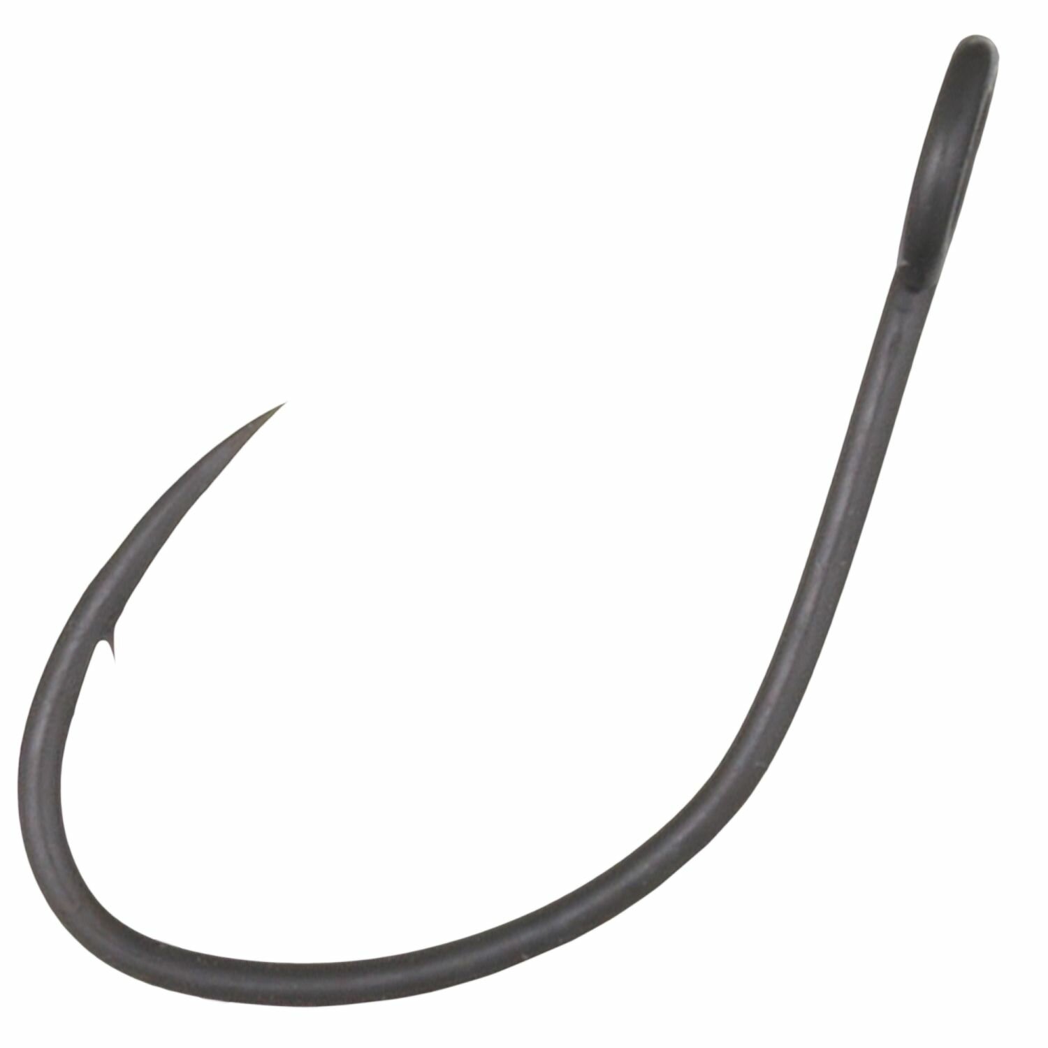 Крючок рыболовный одинарный Vanfook Expert Hook Heavy Wire SP-41MB Stealth Black #10 (8шт) для рыбалки на щуку, судака, окуня