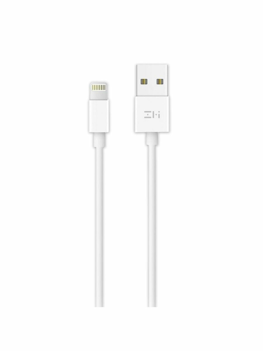 Кабель XIAOMI ZMI, USB A(m), Lightning (m), 1м, MFI, белый [al813c white] - фото №15