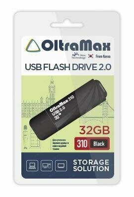 Флешка Oltramax OM-32GB-310-Black