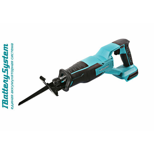 Аккумуляторная сабельная пила Sturm CRS1801BL 1BatterySystem 8690₽