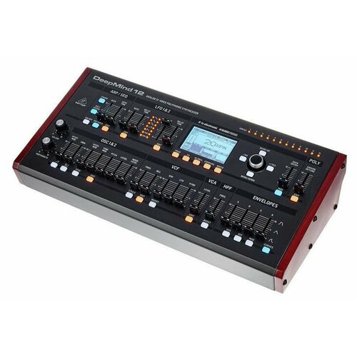 Behringer DEEPMIND 12D - Настольный аналоговый синтезатор, 12 гол. полифония, Wi-Fi синтезатор behringer deepmind 6