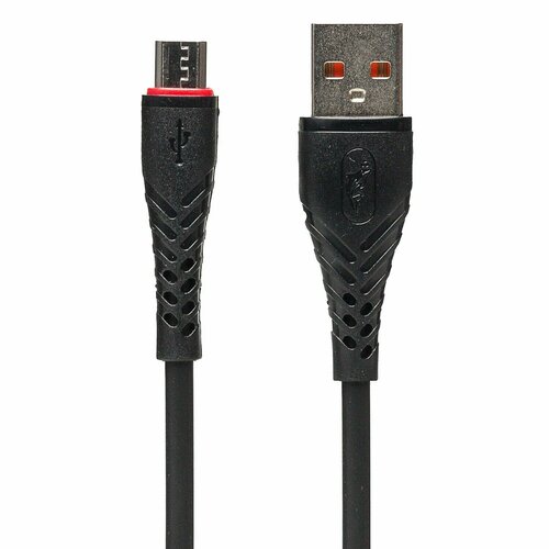 Кабель USB - micro USB, SKYDOLPHIN S02V, черный, 1 шт.