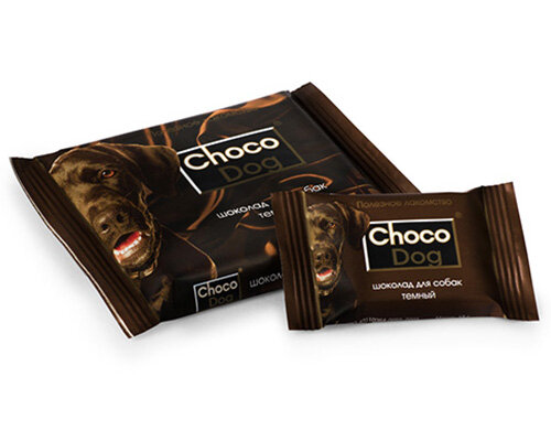 Веда 06524 Choco Dog Шоколад темный для собак 15г