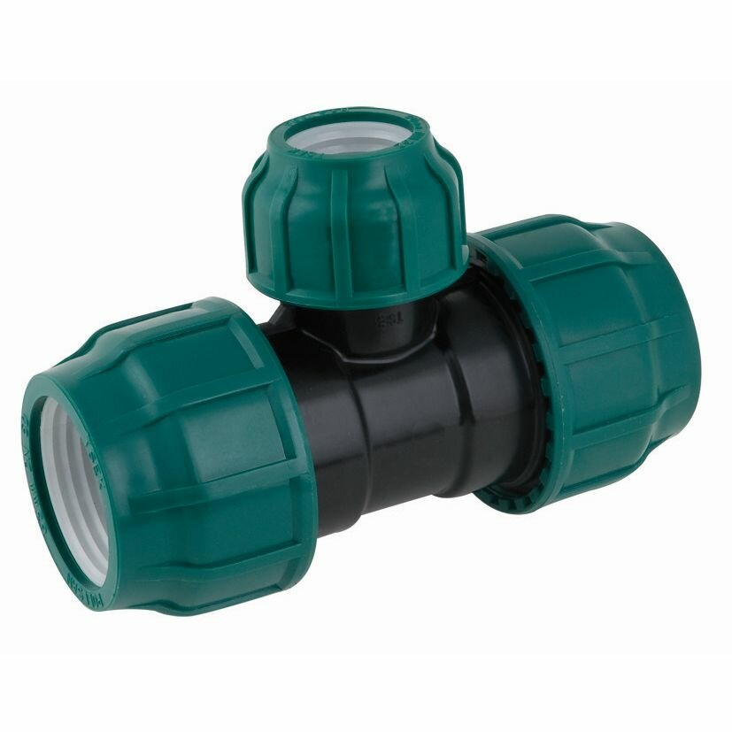 Тройник ПНД 50х25х50 - 2 шт. — фото 1