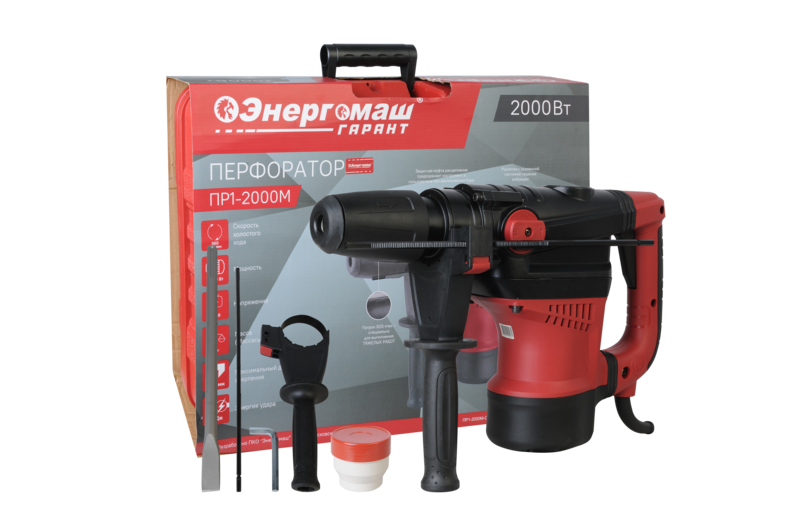 фото Перфоратор SDS MAX Энергомаш Гарант ПР1-2000М