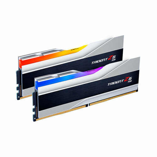 Модуль памяти G.Skill Trident Z5 RGB DDR5 DIMM 7200MHz PC-57600 CL34 - 32Gb Kit (2x16Gb) F5-7200J3445G16GX2-TZ5RS мотоциклетная наклейка riumph trident 660 trident 660 наклейка на переднюю и заднюю шину светоотражающая водонепроницаемая наклейка на колесо наклейк