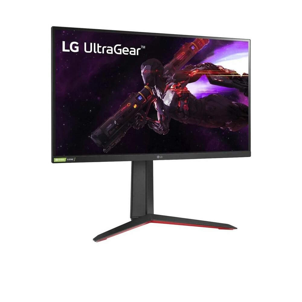 LG Монитор LG 27" 27GP850-B Black (IPS, 2560x1440, HDMI+HDMI+DP, 1 ms, 178°/178°, 400 cd/m, 1000:1, 165Hz, Pivot) 27GP850 — фото 1