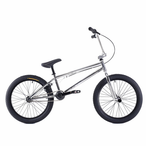 BMX 20 дюймов COMIRON Chameleon. Велосипед Трюковый. Цвет- Chrome. Season-2024