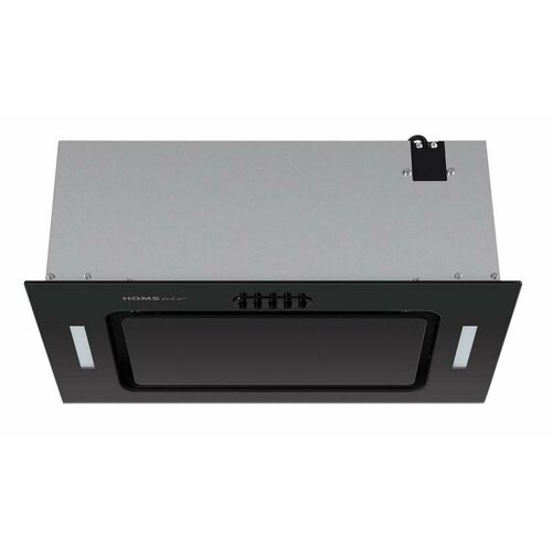 Вытяжка встраиваемая HOMSair CROCUS PUSH 52 Glass Black черный 1286900₽