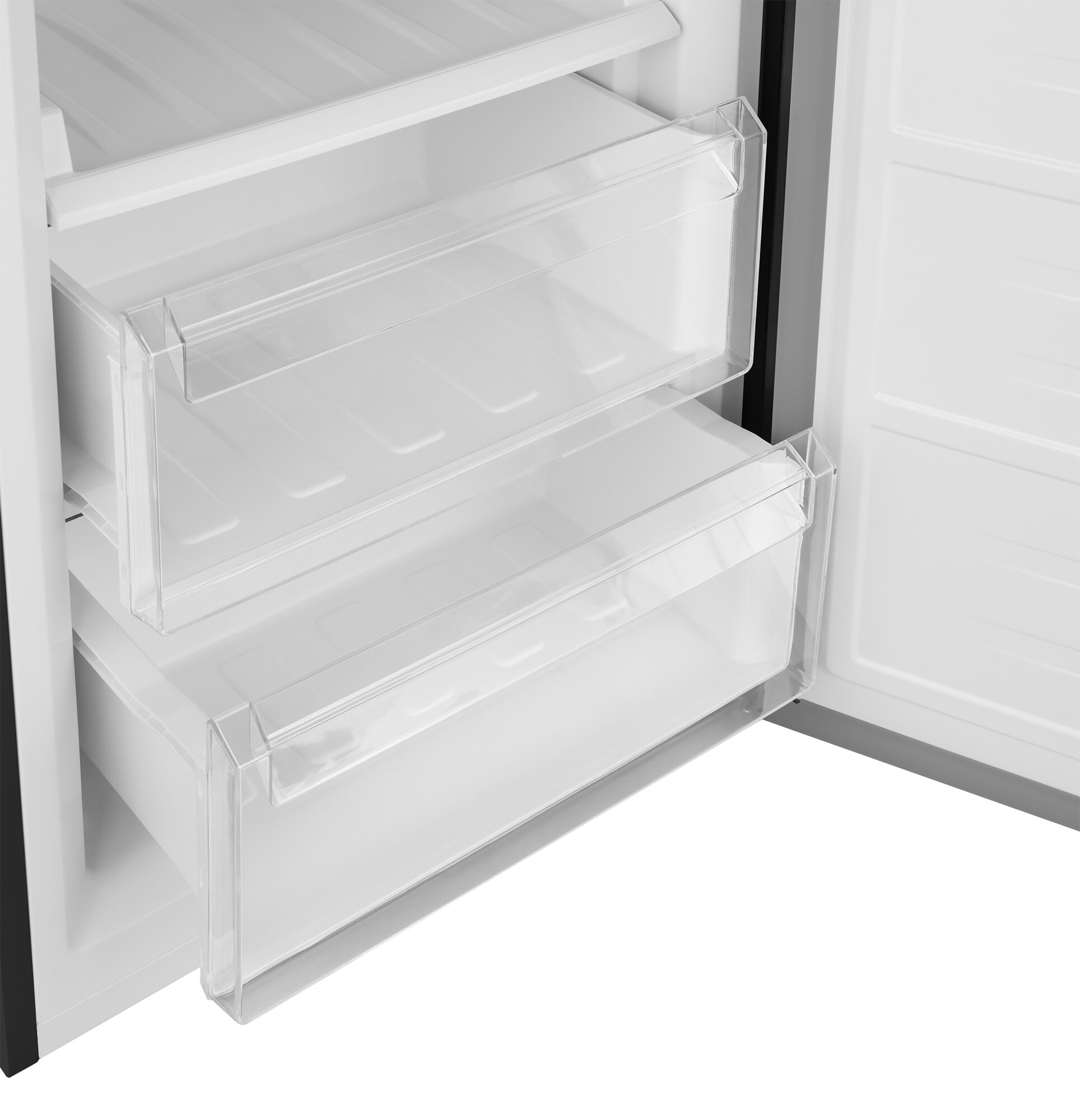 Отдельностоящий холодильник с инвертором Weissgauff WRK 2000 Total NoFrost Inverter Black Inox - фотография № 14