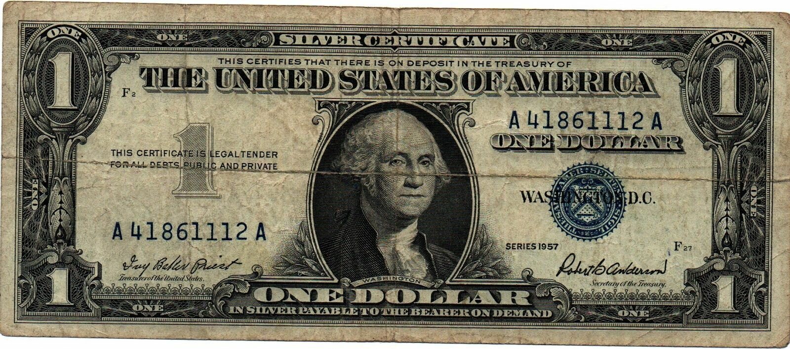 Доллар 1957 года США 41861112