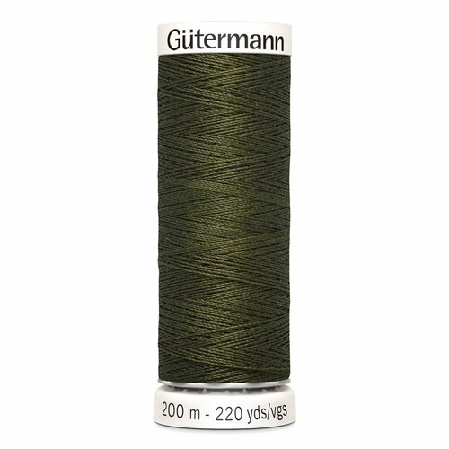 Нить универсальная Gutermann Sew All 200 м 100 полиэстер серо-оливковый хаки 399 340₽