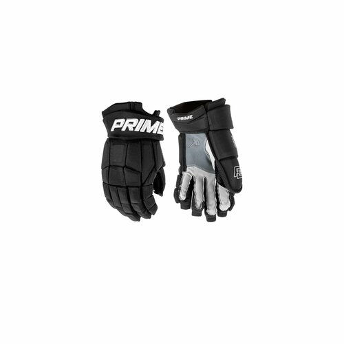 Перчатки хоккейные PRIME Flash 3.0 SR черный, белый, черный, размер 13