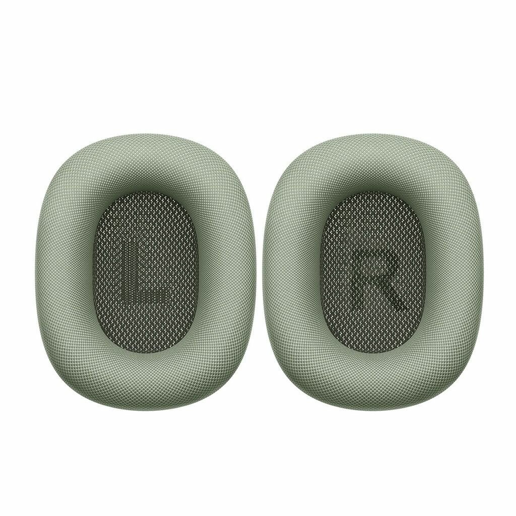 AirPods Max поролоновые амбушюры сетчатые - зеленые, 1 пара,