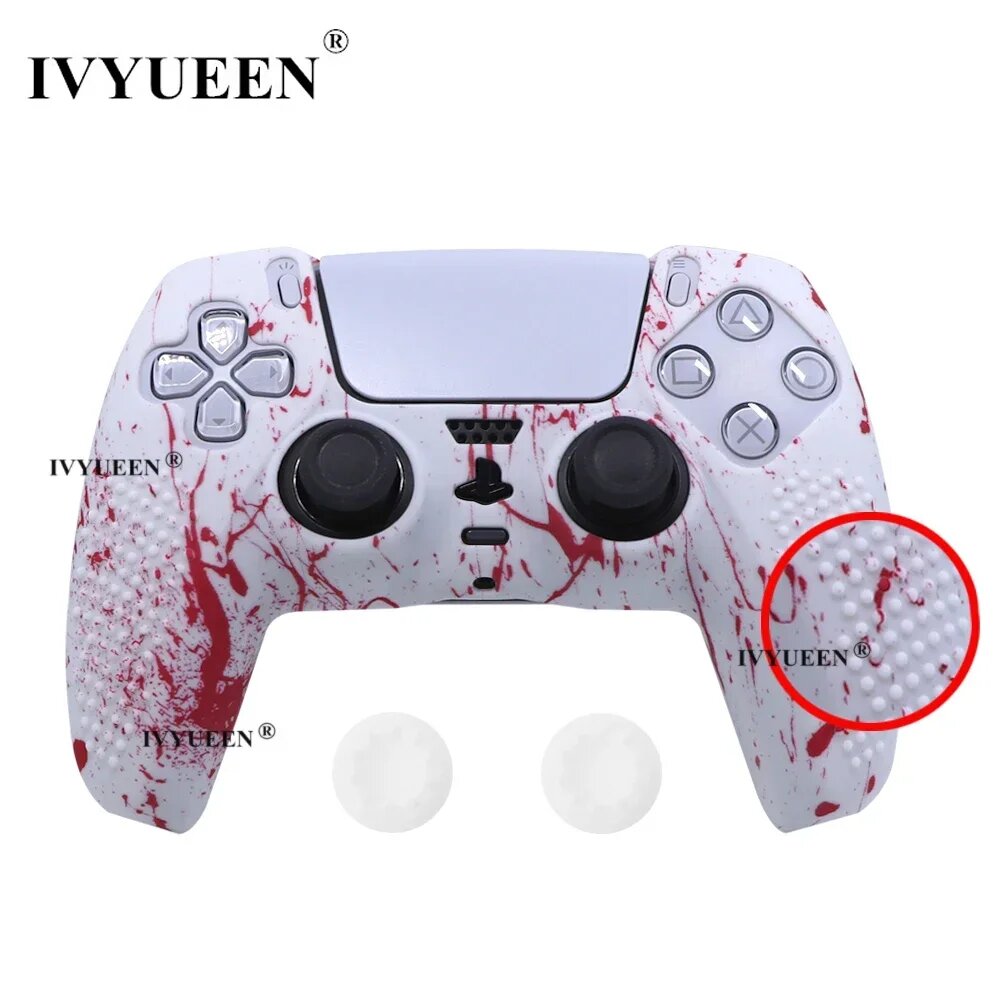 Чехол IVYUEEN для контроллера PlayStation 5, Blood