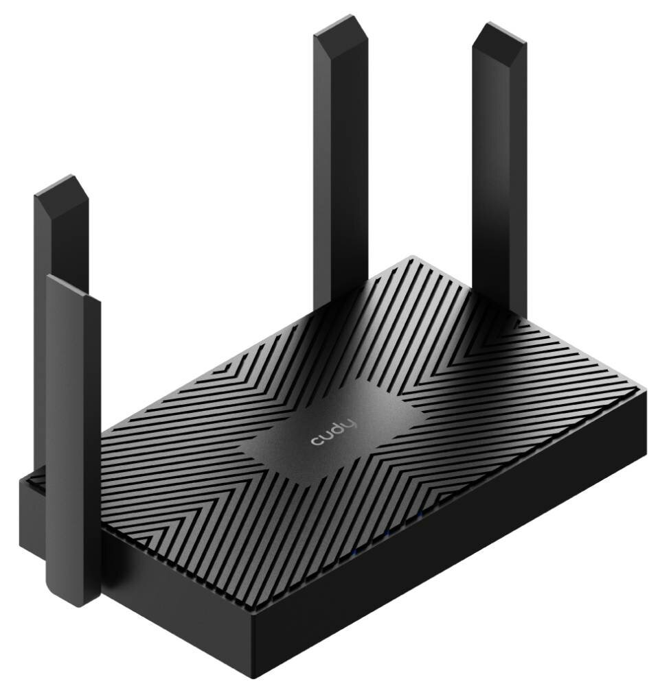 Роутер Cudy WR1500 AX1500 функции линии связи MU-MIMO и OFDMA Wi-Fi 6 черный — фото 1