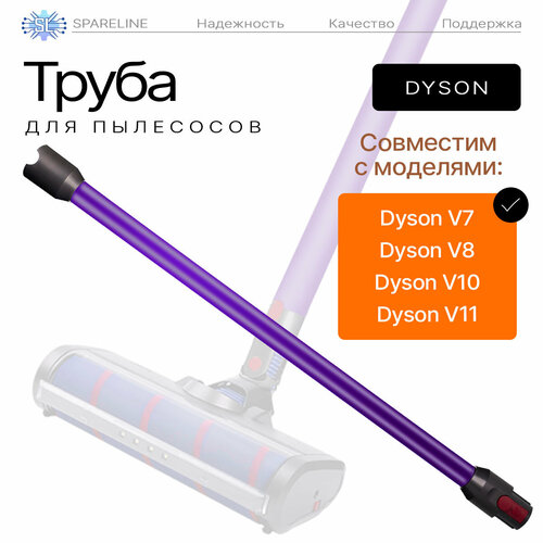 Труба для пылесоса Dyson V12 Detect Slim Total Clean/Fluffy/Absolute Extra, SV20 SV30 SV46 V10 и др. золотая палка