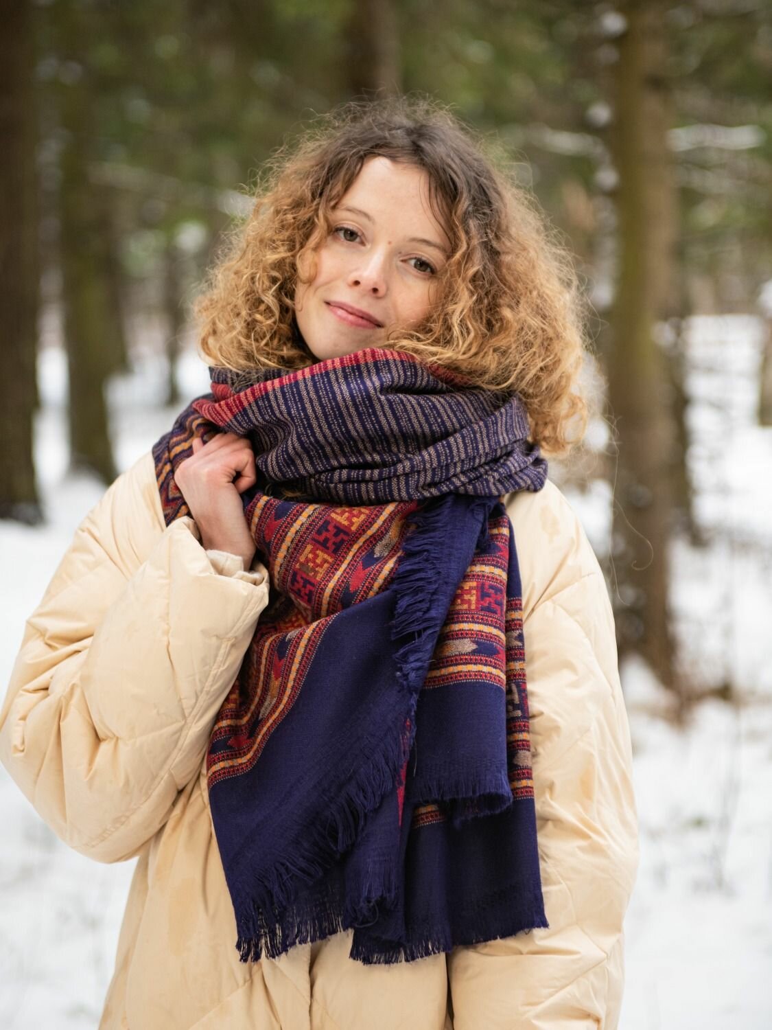 Шаль Базовая коллекция для женщин