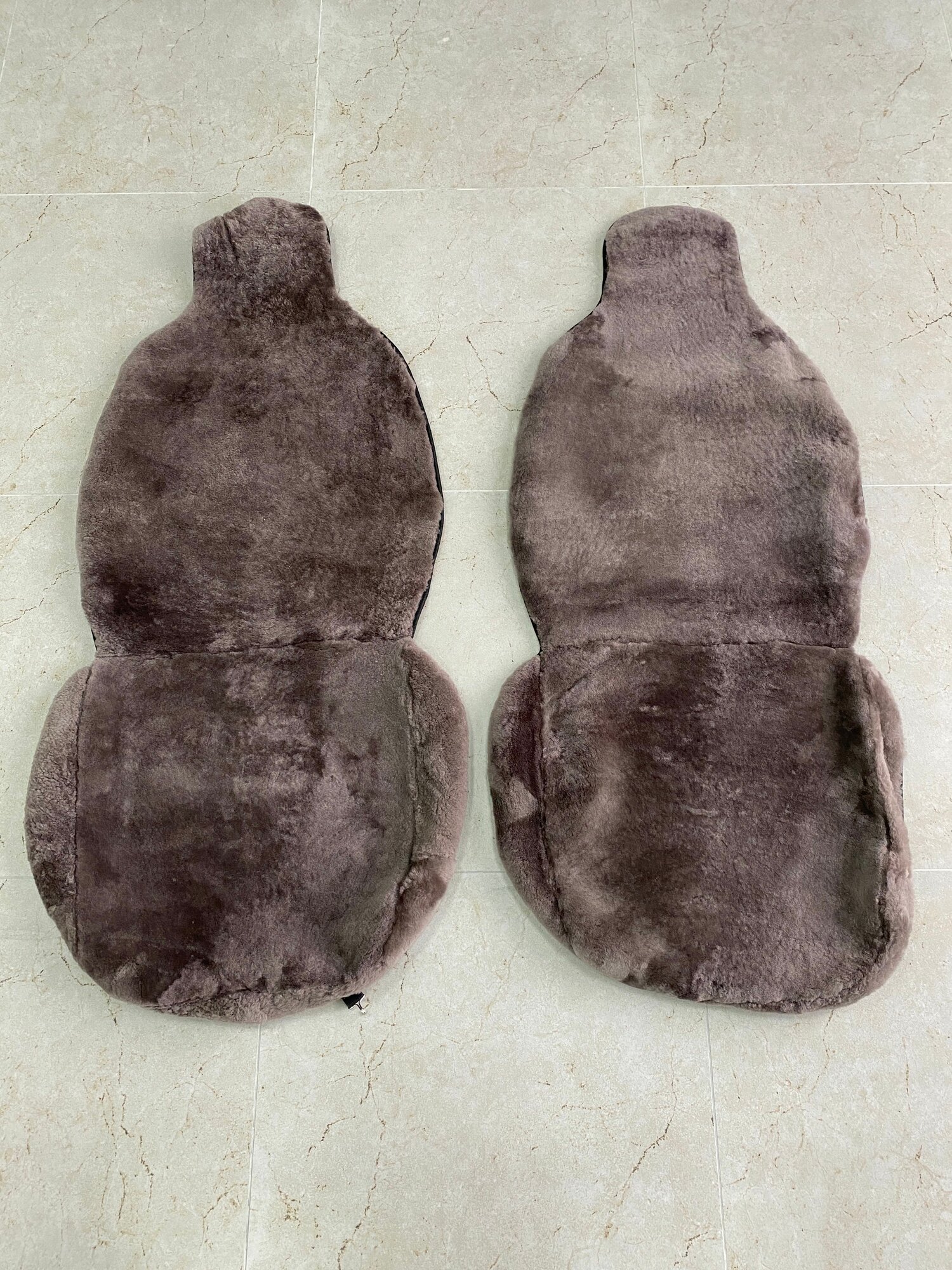 Меховые накидки 2 шт из овчины (48001) — фото 1