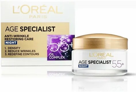 LOREAL Возраст эксперт Крем ночной 55+ 50мл(Лореаль):6