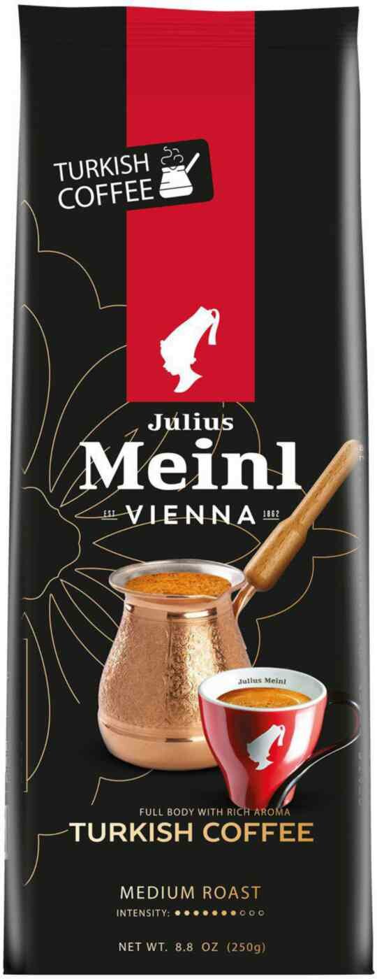 Кофе натуральный молотый для турки Julius Meinl, 250 г