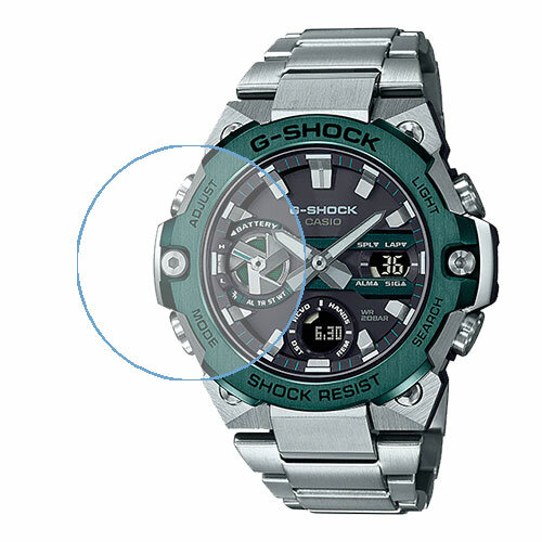 Скрин Мобайл защитный экран для часов Casio GST-B400CD-1A3 из нано стекло 9H