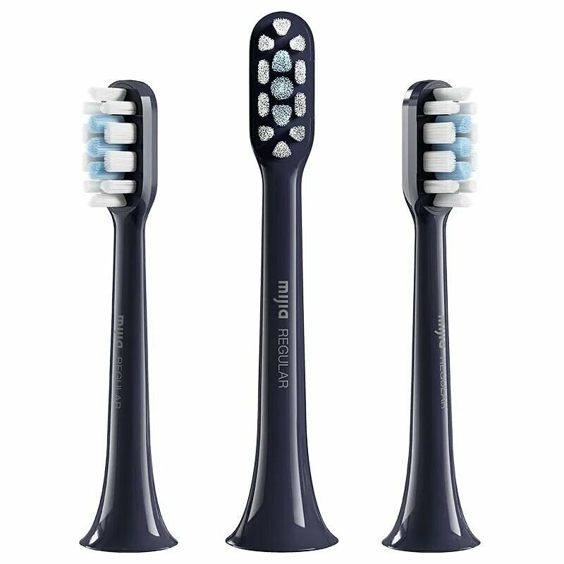 Звуковая головка электрической зубной щетки Mijia Sonic electric toothbrush head Suitable for T301/T302/ синий (Универсальный тип)