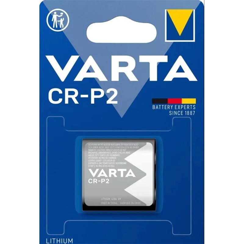 Батарейка VARTA PROFESSIONAL LITHIUM 6204 CR-P2 BL1 - (блистер 1шт)