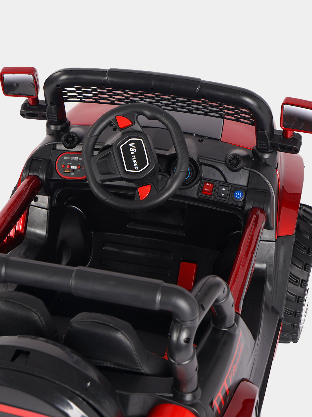 Электромобиль для детей Mercedes Off-Road , световые эффекты — фото 1