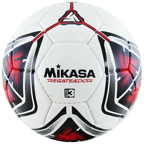 Футбольный мяч Mikasa REGATEADOR3-R футбольный мяч mikasa regateador размер 3